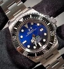 Rolex Sea-Dweller 126660 Silver Oyster Bracelet With Black Bezel 2