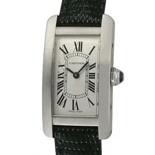 Cartier — Cartier Tank WSTA0043 34mm Stainless Steel Silver #SU1086 — Watch — resale