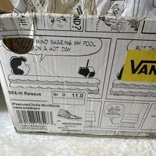 Vans X Peanuts SK8-Hi Reissue Charlie Maize 2