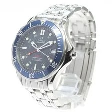 Omega Seamaster 300 2535.80 41mm SS Navy #C4759 2