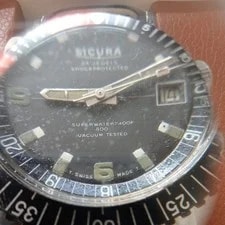 Sicura Breitling Diver Compressor Superwaterproof 400 Vacuum Tested 1960 3