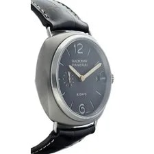 Panerai Radiomir 8 Days 45mm Titanium Leather Brown Dial Manual Wind 3