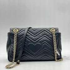 Auth Gucci GG Marmont Small Matelasse Chain 3