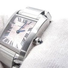 Cartier Tank Limited Edition W51035Q3 Stainless Steel 25mm Quartz #TZW1576 4