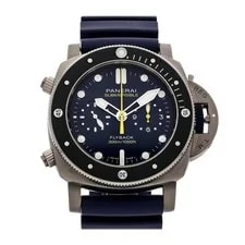 Panerai — Panerai Submersible Flyback Chronograph Titanium Auto 47mm Strap PAM 1291 — Watch — resale