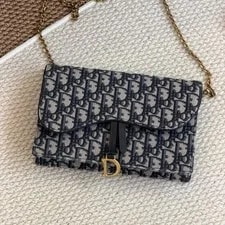 Dior — Dior Saddle WOC Chain Flap Crossbody [] — Handbag — resale