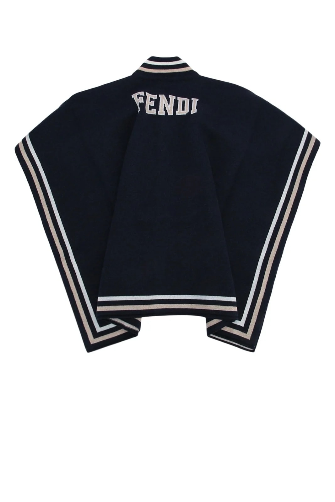 Fendi -Blend Striped Scarf — Scarfs 2