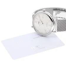 IWC Schaffhausen Portofino IW356505 Silver Dial Automatic Watch_962472 2