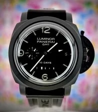 Panerai — Panerai Luminor Black - PAM00335 10 Day GMT PAM335 Complete Set — Watch — resale
