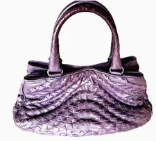 Bottega Veneta — Bottega Veneta Woven Doctor Styl Satchel Luxe — Handbag — resale