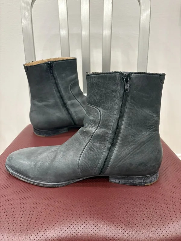 Maison Margiela — 2013 Maison Margiela H&M Distressed — Designer Shoe — resale