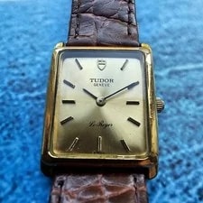 Tudor le Royer Tank Hand-Winding Ref 13006 Serviced! 3