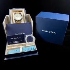 Panerai Luminor PAM01087 44mm Automatic – Beige Leather Strap 3