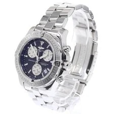 Breitling Chronomat A73380 41mm SS Black / Silver #C7348 2