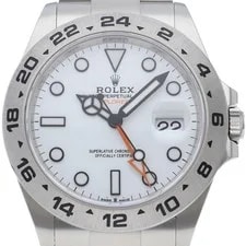 Rolex — Rolex Explorer 2 226570 Stainless Steel mensWatch White — Watch — resale