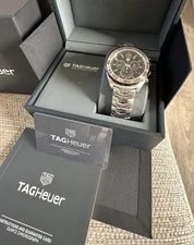 Tag Heuer F1 Senna Edition Chronograph Quartz 43mm With Link Bracelet Full Set 2