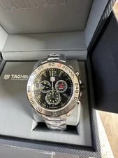 Tag Heuer F1 Senna Edition Chronograph Quartz 43mm With Link Bracelet Full Set 3