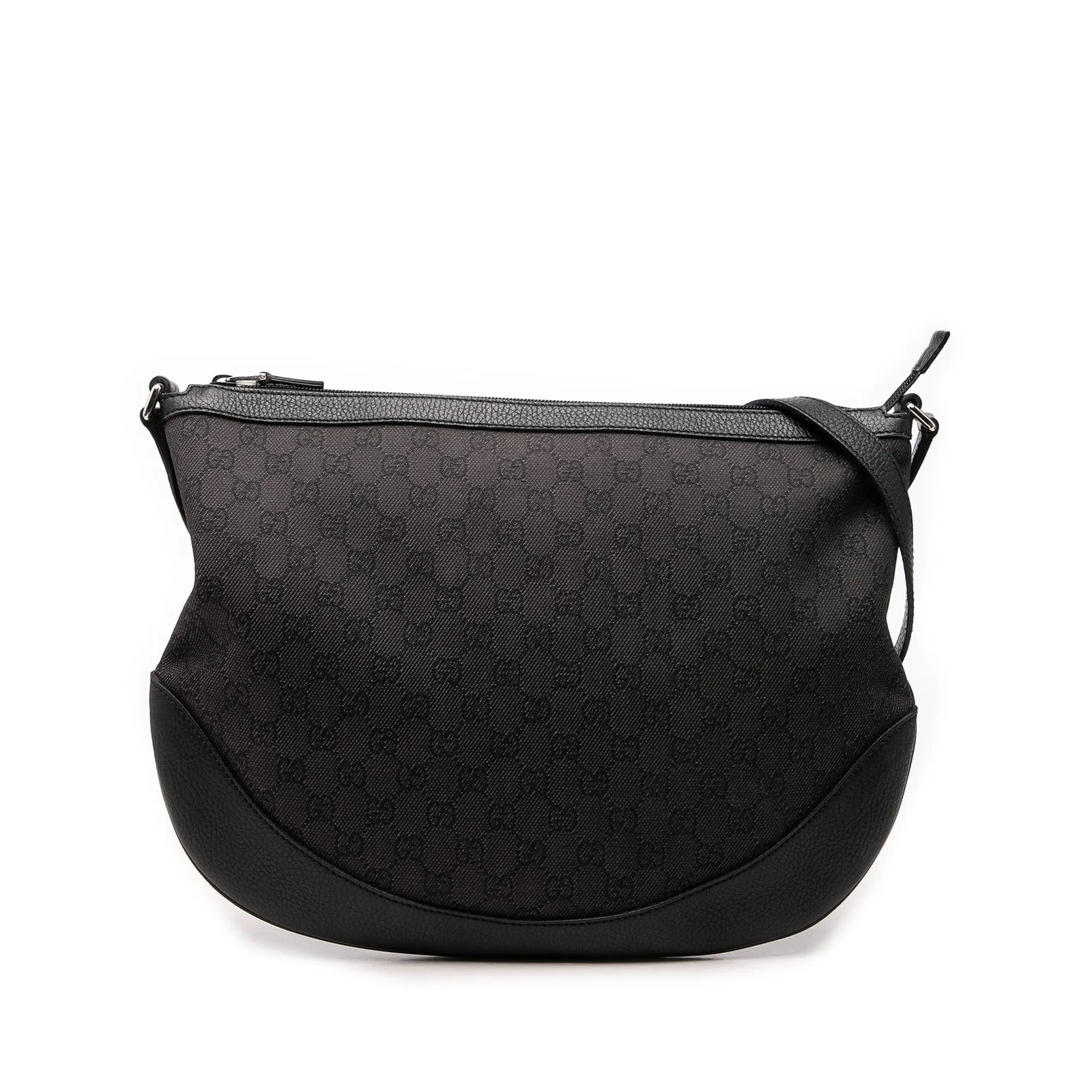 Gucci — Large GG Half Moon Crossbody — Handbag — resale