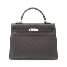 Hermès — Hermes Kelly 32 Dark 2-Way #RC077 — Handbag — resale