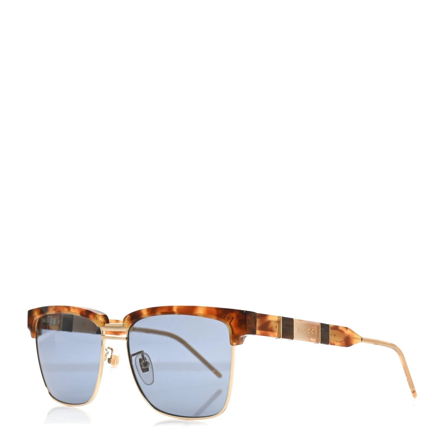 Gucci — Squared Aviator GG Sunglasses GG0603S Havana — Accessory — resale