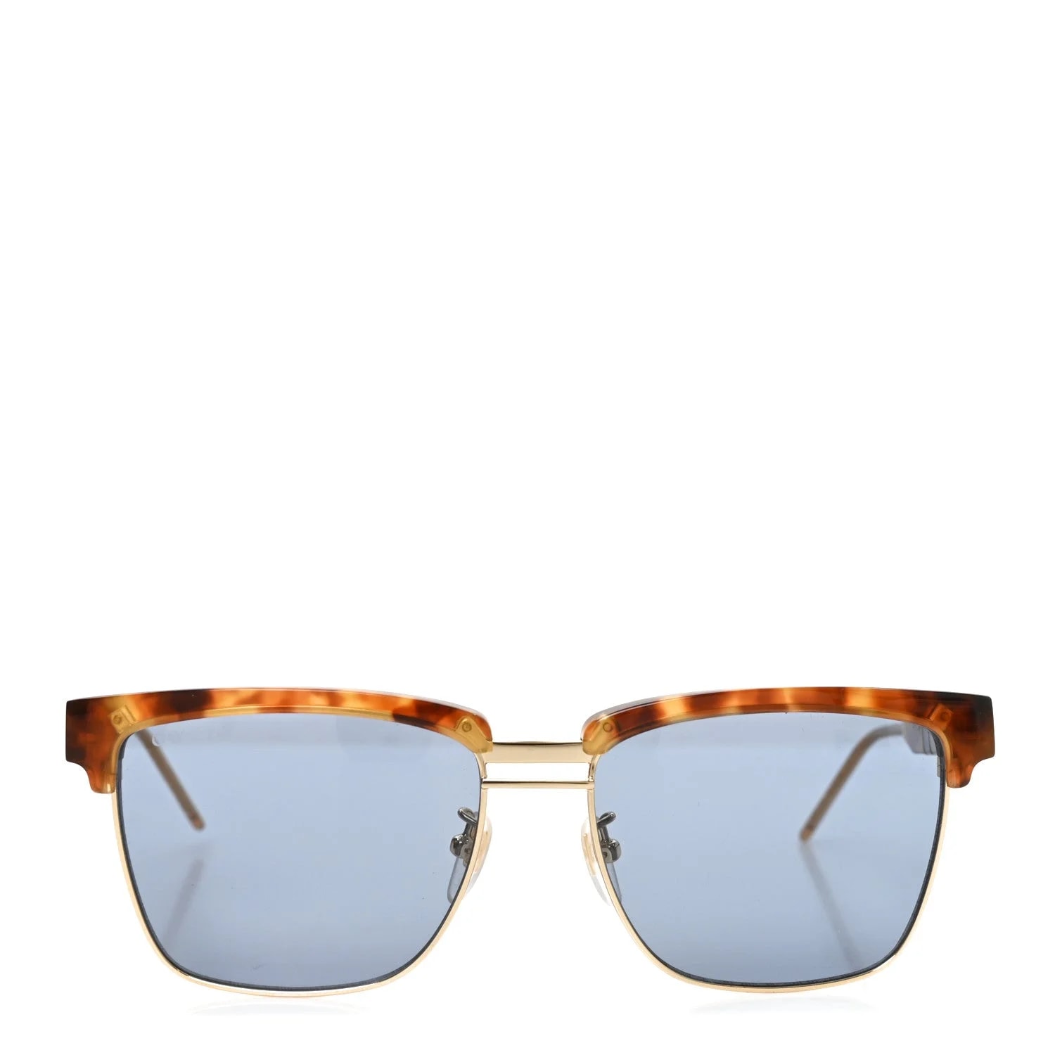 Squared Aviator GG Sunglasses GG0603S Havana 2