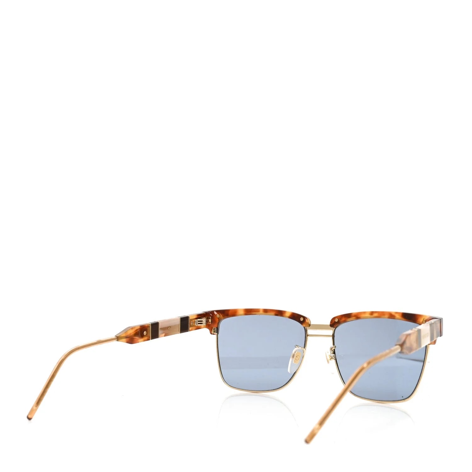 Squared Aviator GG Sunglasses GG0603S Havana 4