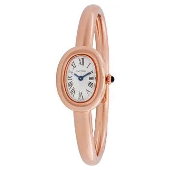 Cartier Baignoire (Size 15) Silvered Dial WGBA0024 4