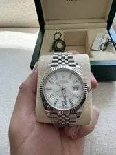 Rolex Datejust White Stick Jubilee With Fluted Bezel REF 126334 Full SET 2020 3