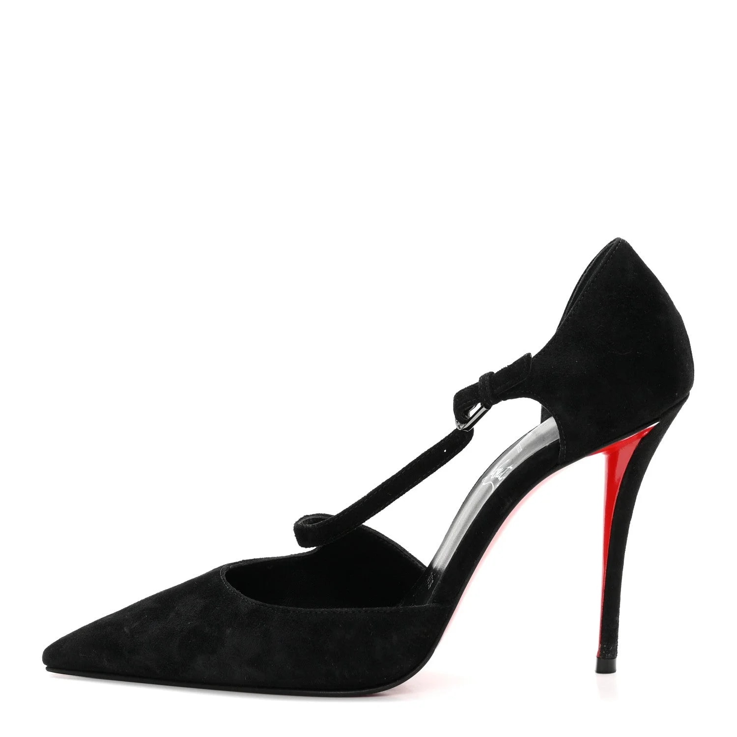 Christian Louboutin — Veau Velours Miss Ziggyta 100 36.5 — Designer Shoe — resale