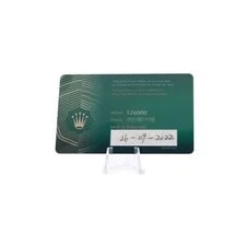 Rolex Oyster Perpetual 36 126000 Pink Index Dial Steel Oyster Card 3