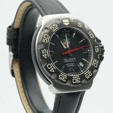 TAG Heuer Aquaracer WAC1110 Quartz Chronograph 39mm Steel Black TH246 2