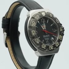 TAG Heuer Aquaracer WAC1110 Quartz Chronograph 39mm Steel Black TH246 3