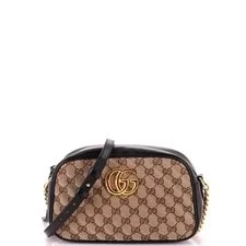 Gucci — Gucci GG Marmont Diagonal Small — Handbag — resale