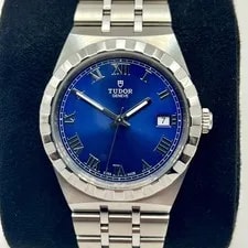Tudor Royal 38mm Blue Dial 28500 (2024) Full Set | Caseback Sticker 3
