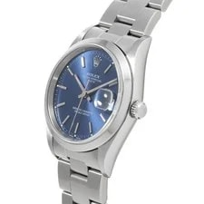 Rolex Oyster Perpetual Date 15200 34mm Stainless Steel Blue #WW2008 2