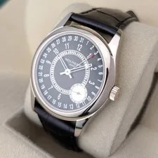 Patek Philippe 6006G Calatrava Black Dial 39mm 2019 Box & Papers 3