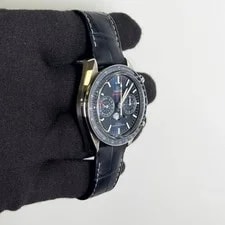 Omega Speedmaster Moonphase 44.25mm Blue Chronograph Dial Ref# 3