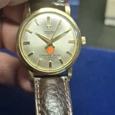 Omega — Omega Orange Bowl Classic 1967 Automatic Swiss 10k Gold Plated Silver Dial 35mm — decorative_object — resale