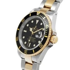 Rolex Submariner 16613 40mm Stainless Steel Black #WW1017 2