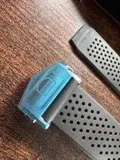 Tag Heuer Connected Black Rubber Strap, E3 E4 45mm Sold Out. Also Fits Monaco. 4