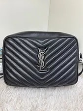 Saint Laurent Lou Camera Small Chevron Crossbody 2