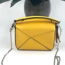 Loewe Puzzle Nano Canary Crossbody Puzzle 2