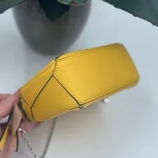Loewe Puzzle Nano Canary Crossbody Puzzle 3