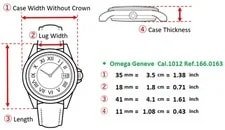 Omega Geneve Cal.1012 Gold Dial 35mm Automatic 2
