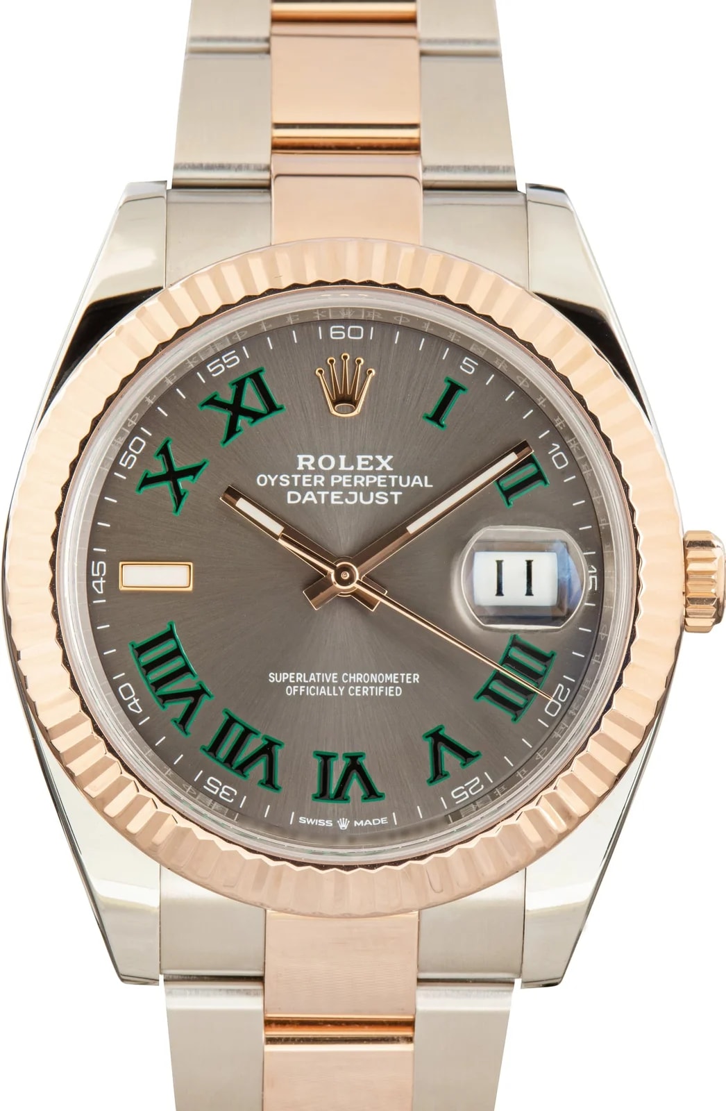 Rolex — Rolex Datejust 41 Ref 126333 Wimbledon Roman Dial — Watch — resale