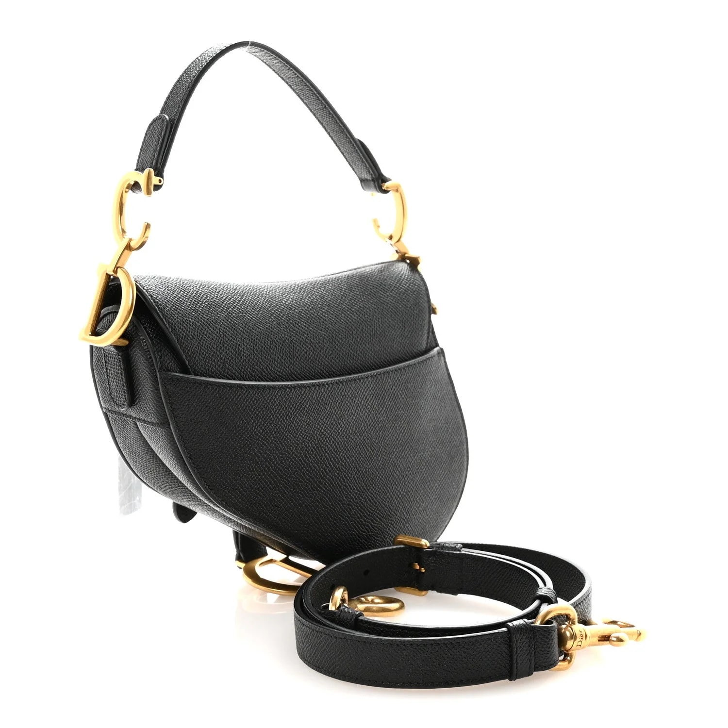 Grained Mini Saddle With Strap 4