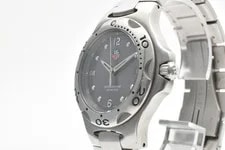 Tag Heuer Kirium WL1111 Gray Dial Date Quartz From Japan 4