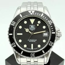 Tag Heuer — TAG Heuer 1000 Professional 200 980.013B Date Black Dial Quartz — Watch — resale