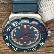Tag Heuer Professional WA1210 WR 200M Quartz Silver From Japan 4