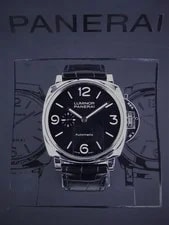 Panerai Luminor 3 Days Acciaio Black Dial PAM00674 Automatic 45mm Box 2